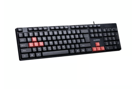 KEYBOARD NUBWO NK48 BLACK RED - Image 2