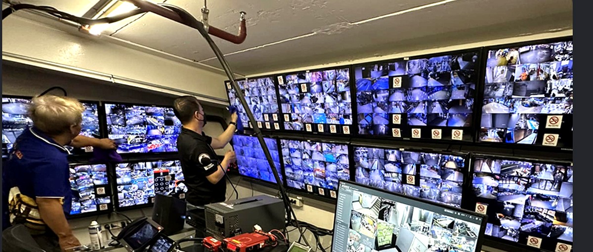 CCTV and Surveillance Control Room